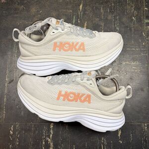 HOKA Bondi 8 Harbor Mist/Lunar Rock Size 7B Women’s Running (1127952-HMLR)